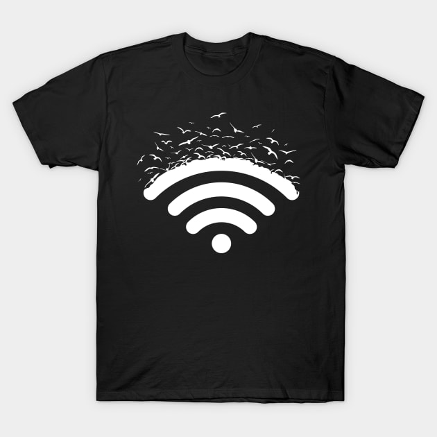 Free Wi - Fi T-Shirt by mainial